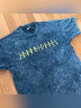 Vintage 1993 John Michael Montgomery Beer And Bones Shirt L Single Stitch USA